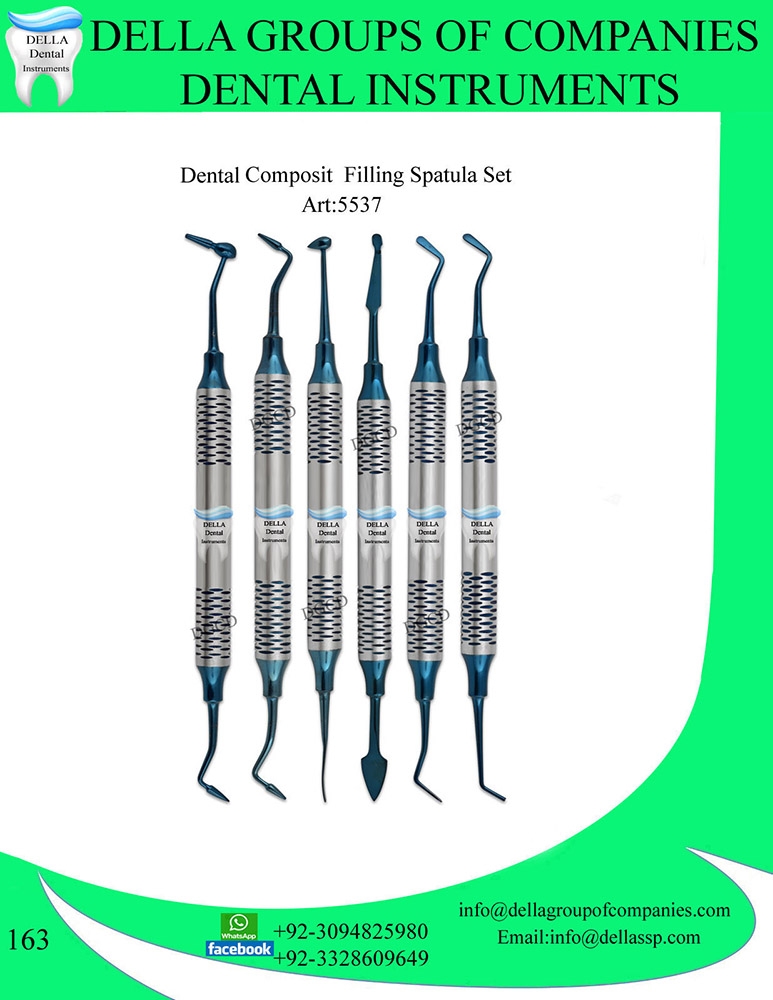 Dental Composit Filling Spatula Set